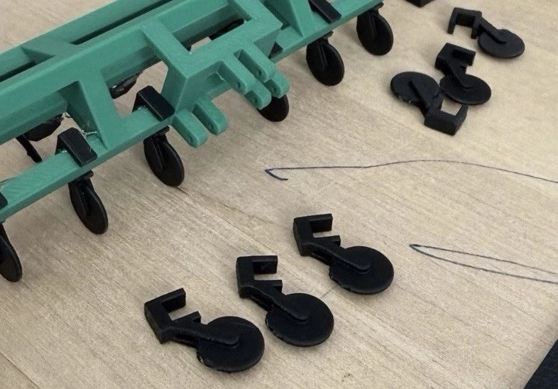 1/64 Scale Coulters (50-Pack) - Custom Farm Toys / Scale Parts And Accessories