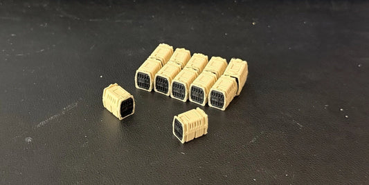 1/64 Scale Dog Kennel (12-Pack) - Custom Scale Truck Accessories