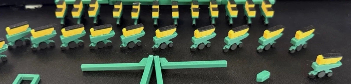 1/64 Scale - Planter Row Units 3 Bushel Style (16 Pack) - Custom Farm Toys/Acc.