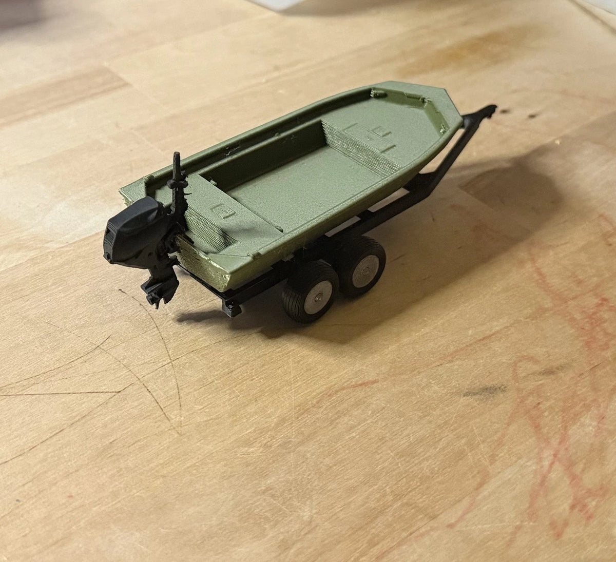 1/64 Scale 2072 Boat / Custom Farm Toys & Scale Accessories