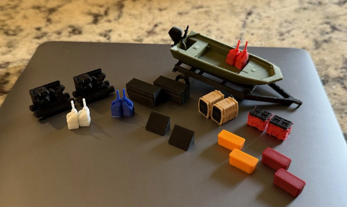 1/64 Outdoorsman Truck Accessories Pack - Custom Farm Toys/Scale Accessories