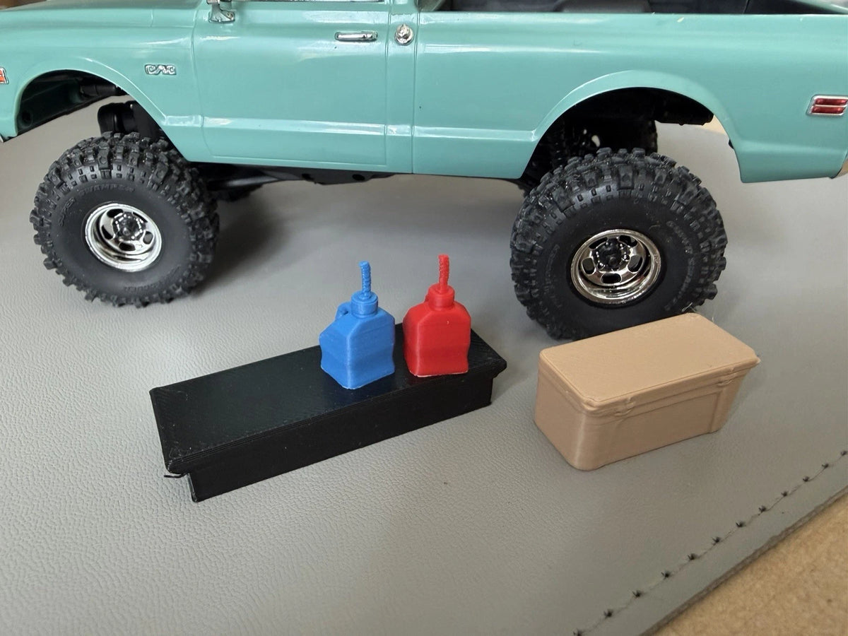 1/30 Scale RC Crawler Small Truck Pack / RC Custom Truck Accessories