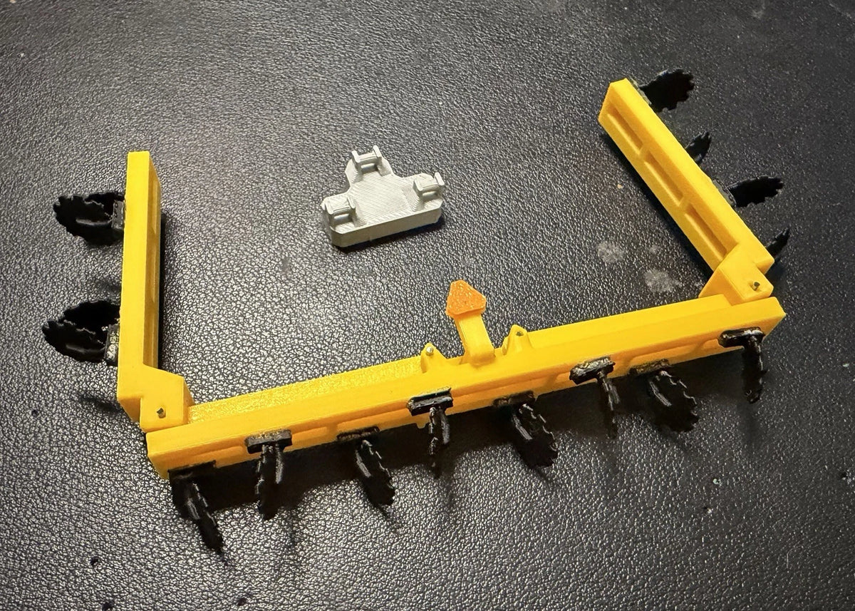 1/64 Scale 3PT Stackfold Delta Plow Kit V2 - Custom Farm Toys / ACC.