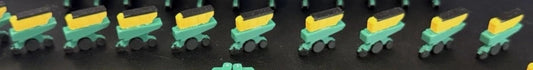 1/64 Scale - Planter Row Units 3 Bushel Style (16 Pack) - Custom Farm Toys/Acc.