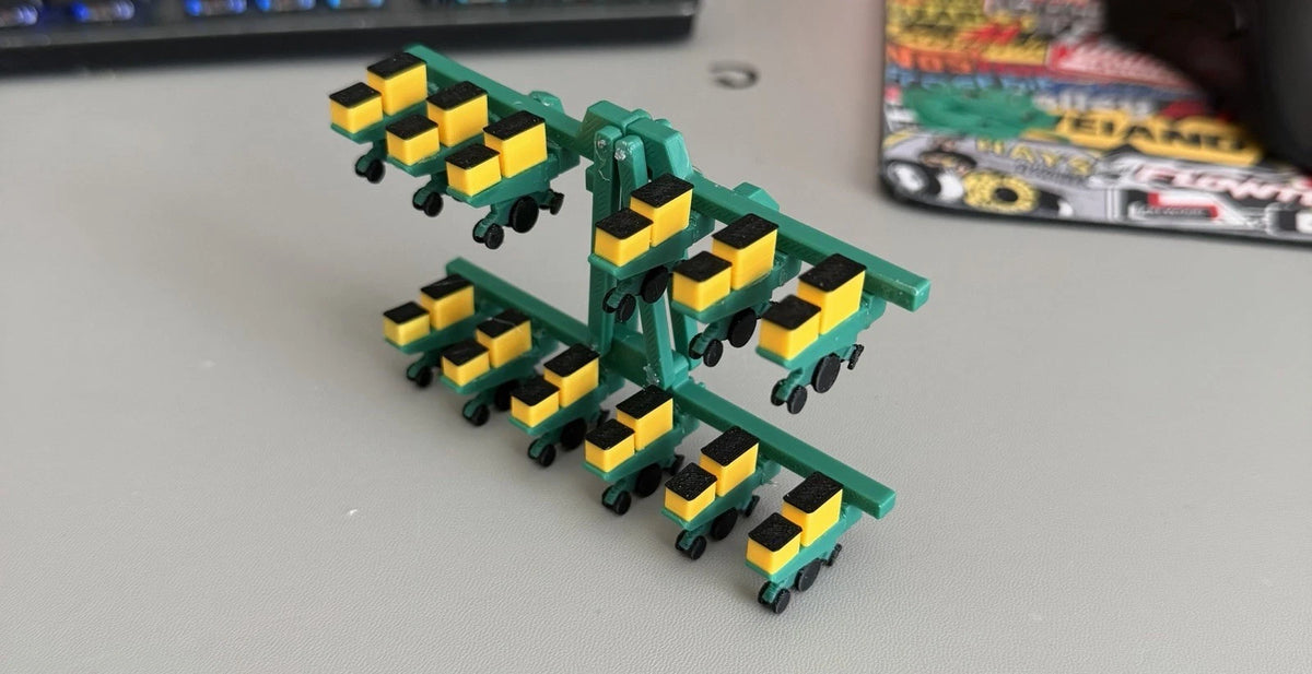 1/64 12 Row Stackfold Planter Kit - Custom Farm Toys
