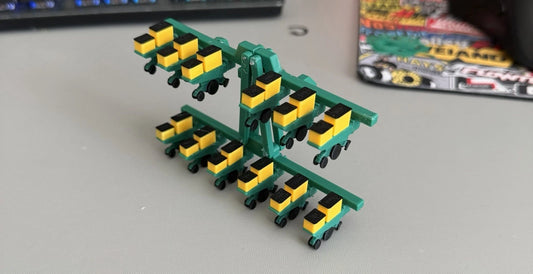 1/64 12 Row Stackfold Planter Kit - Custom Farm Toys