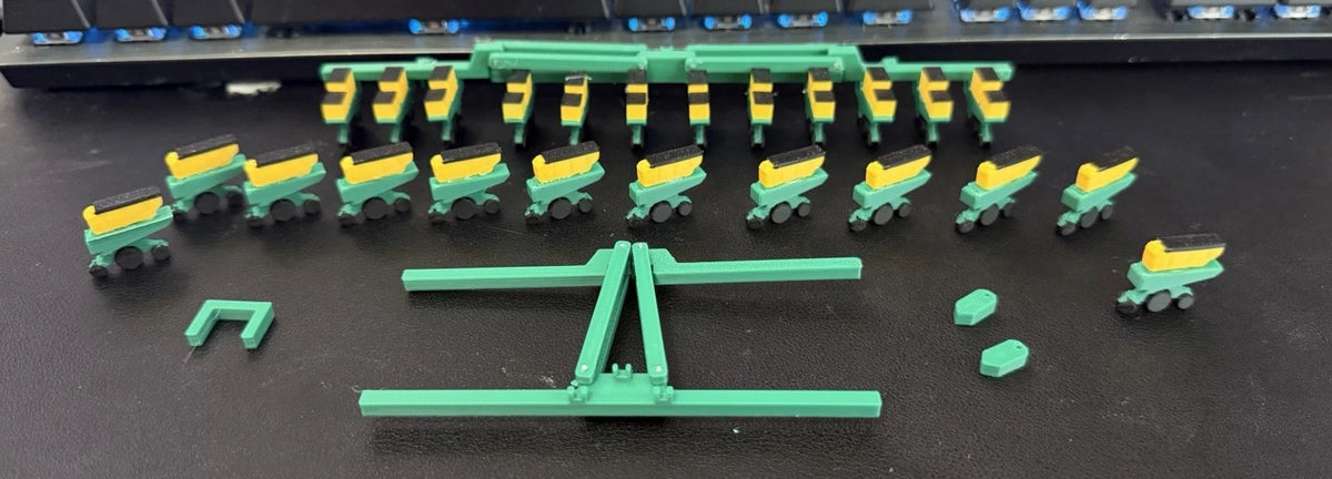 1/64 Scale Stackfold Planter - 3 Bushel Hoppers ONLY